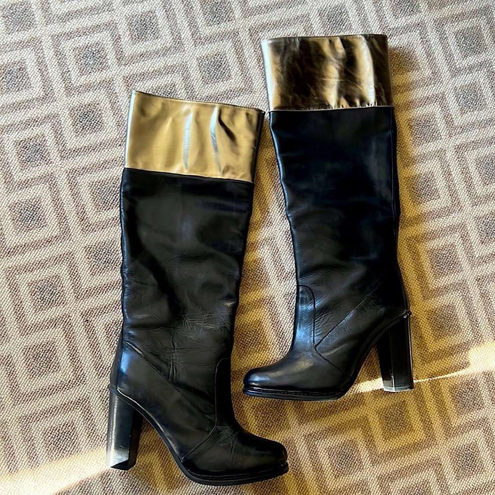 Diane Von Furstenberg Leather Boots